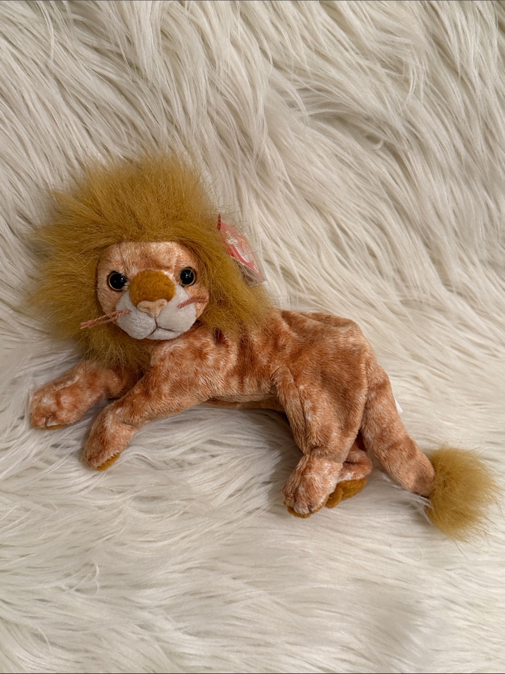 TY Beanie 2003 Orion The Lion With Tag Retired